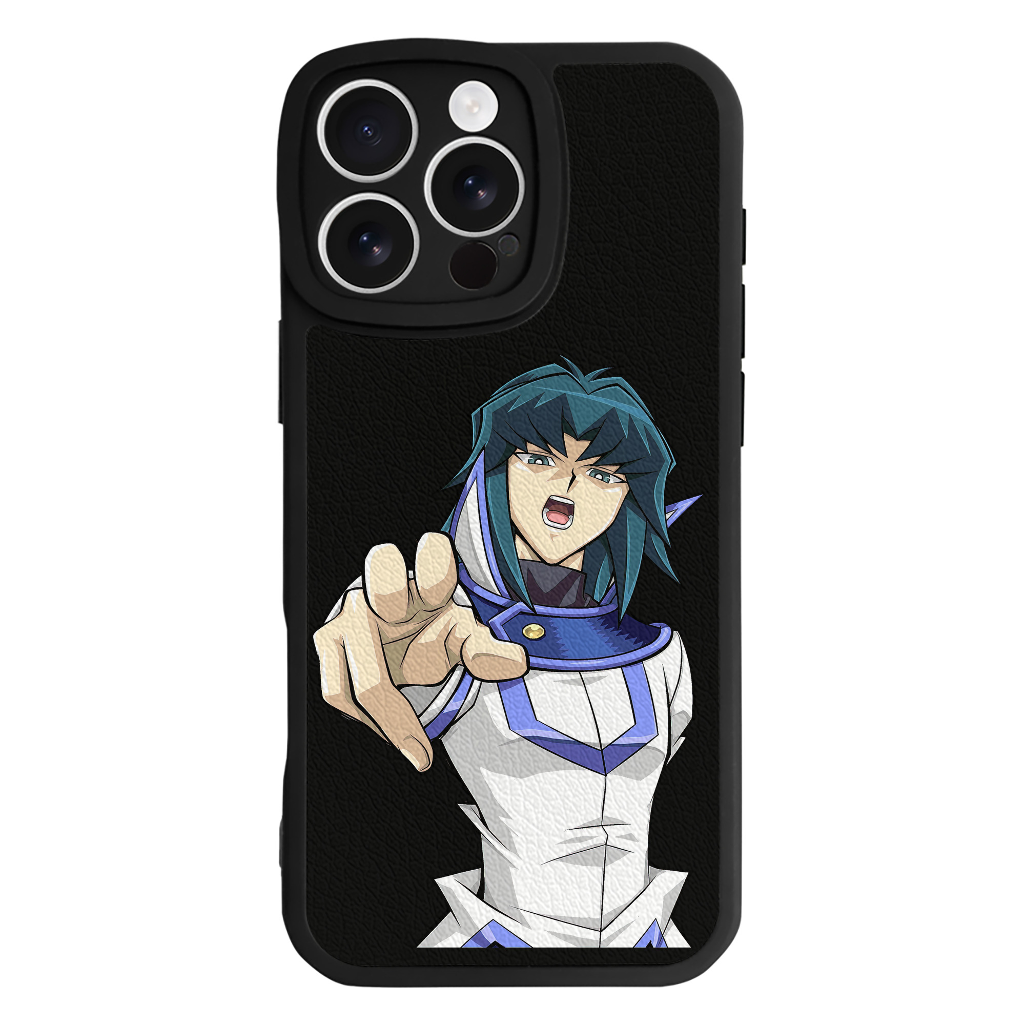 遊☆戯☆王 Yu-Gi-Oh! 【iPhone 16シリーズ対応】シリコンスマホケース（レザー調） 材質：シリコン